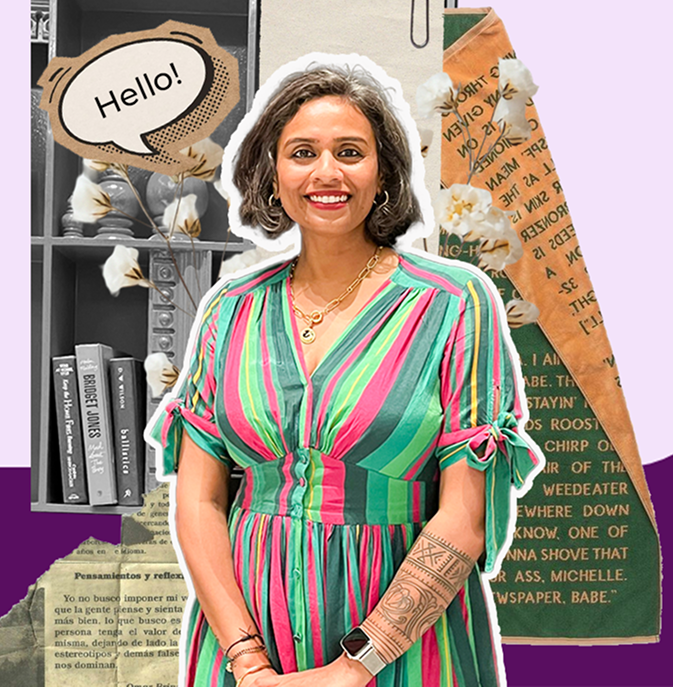 Founder Jyoti Kumari portrait collage